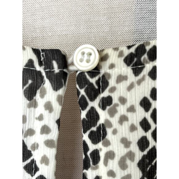 NWT J. Crew women's snake print smocked dress, size XXS - Picture 13 of 15